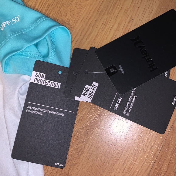 NWT Hurley 2 Piece Set - Shirt and Shorts (UPF 50+ made with Nike Dri-Fit) , 2T - Picture 6 of 8